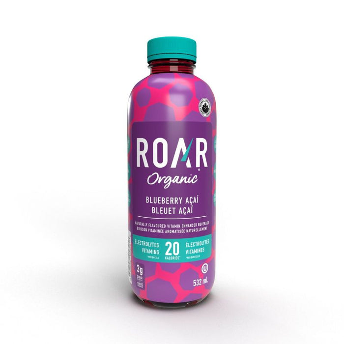 Roar Electrolyte Drink Blueberry Acai 532ml