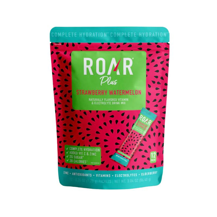 Roar Electrolyte Packets Strawberry Watermelon 12Pk