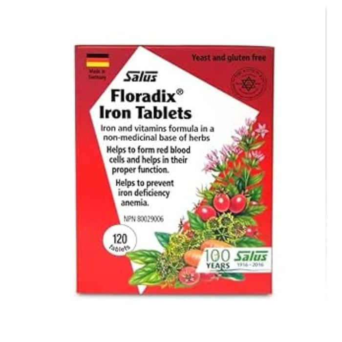 Salus Haus Floradix Iron 120 TABLETS