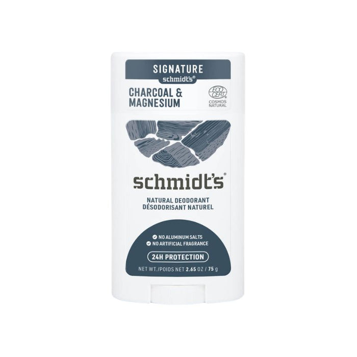Schmidt Deodorant Charcoal & Magnesium 75g