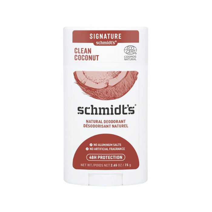 Schmidt Deodorant Clean Coconut 75G