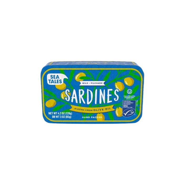 Sea Tales Sardines In Olive Oil 120g