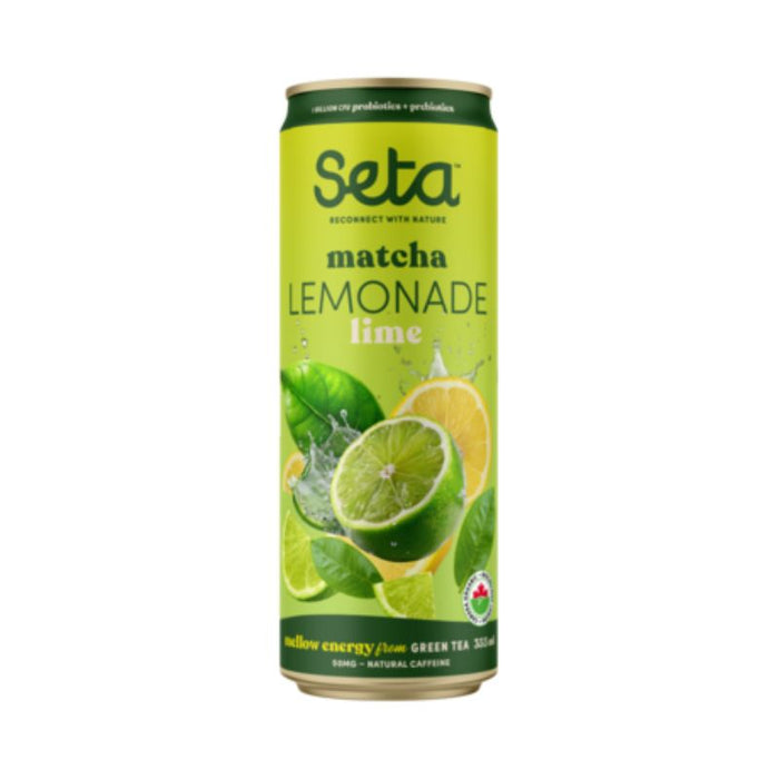 Seta Organic Matcha Lemonade Lime 355ml