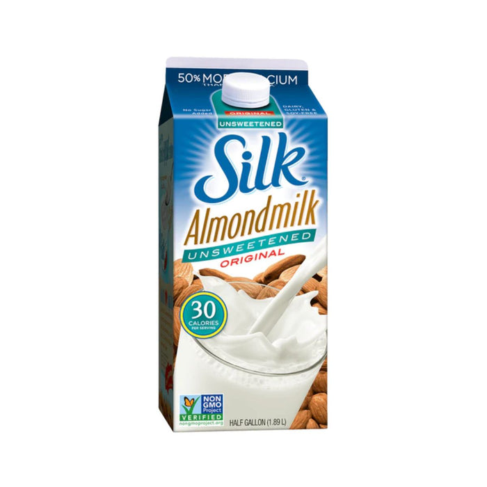 Silk Unsweetened Almond Milk 1.89L