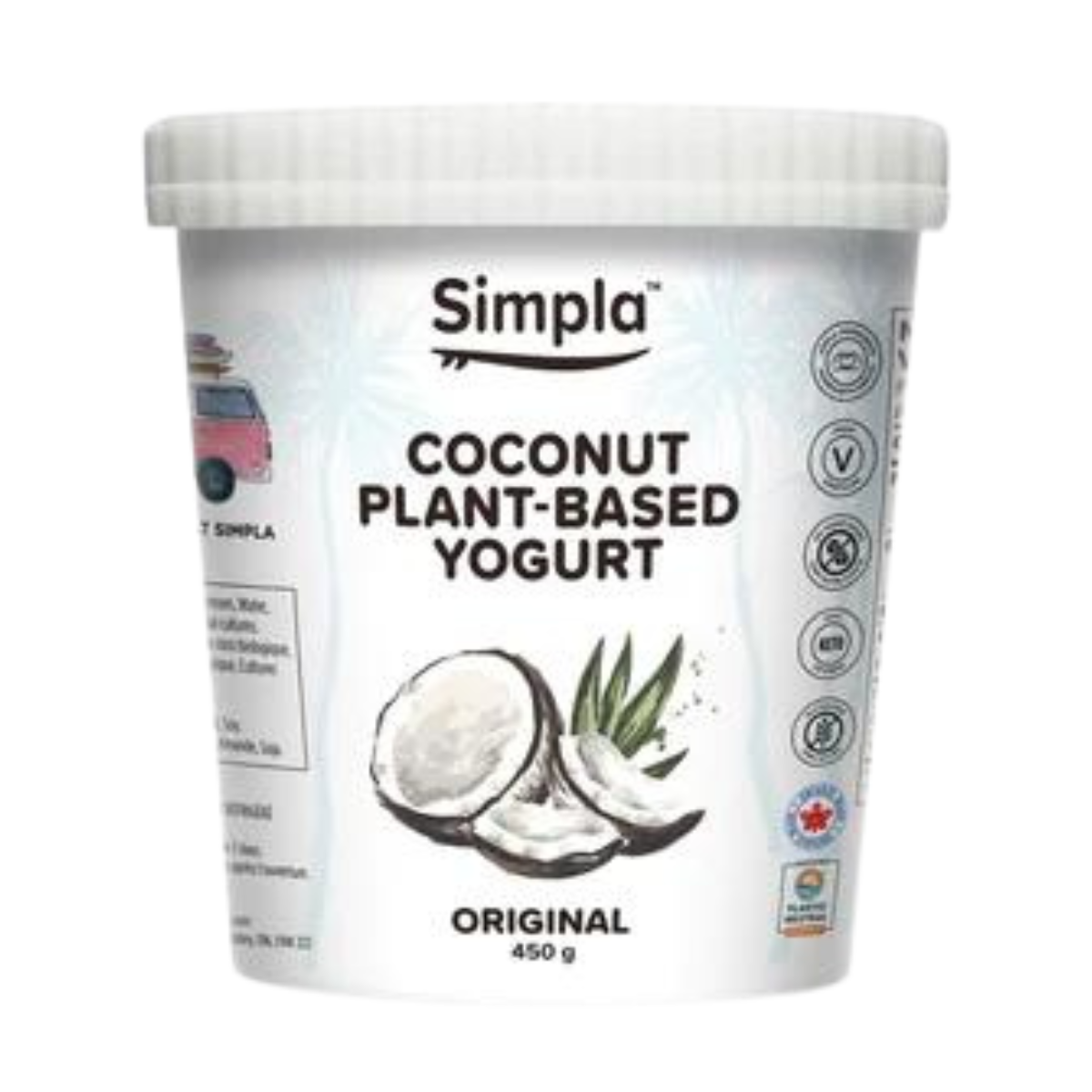 Simpla Coconut Yogurt - Original 450g — Natural Food Pantry Online
