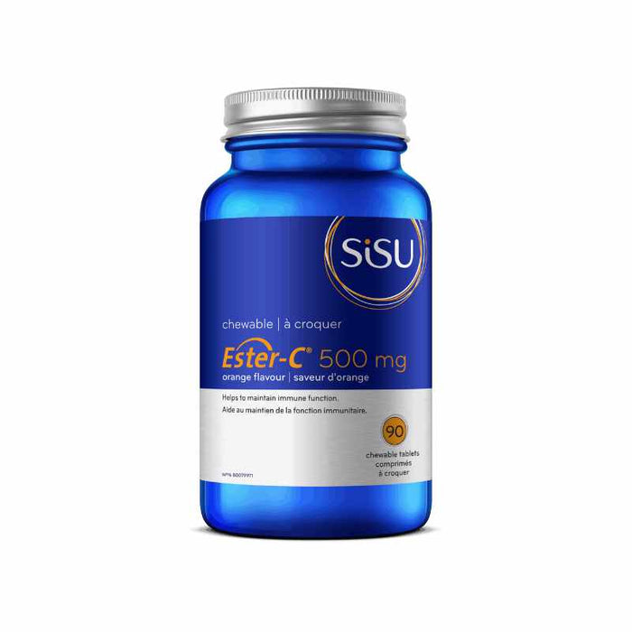 Sisu Ester-C 500Mg Chewable Citrus Punch 90 Chewable Tablets