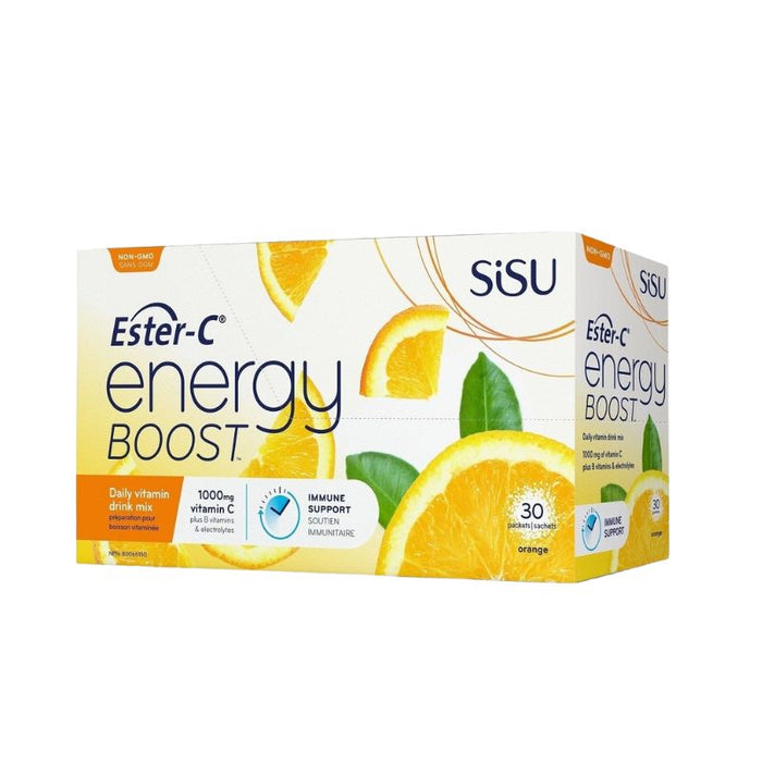 Sisu Ester-C Energy Boost Orange 30 packets