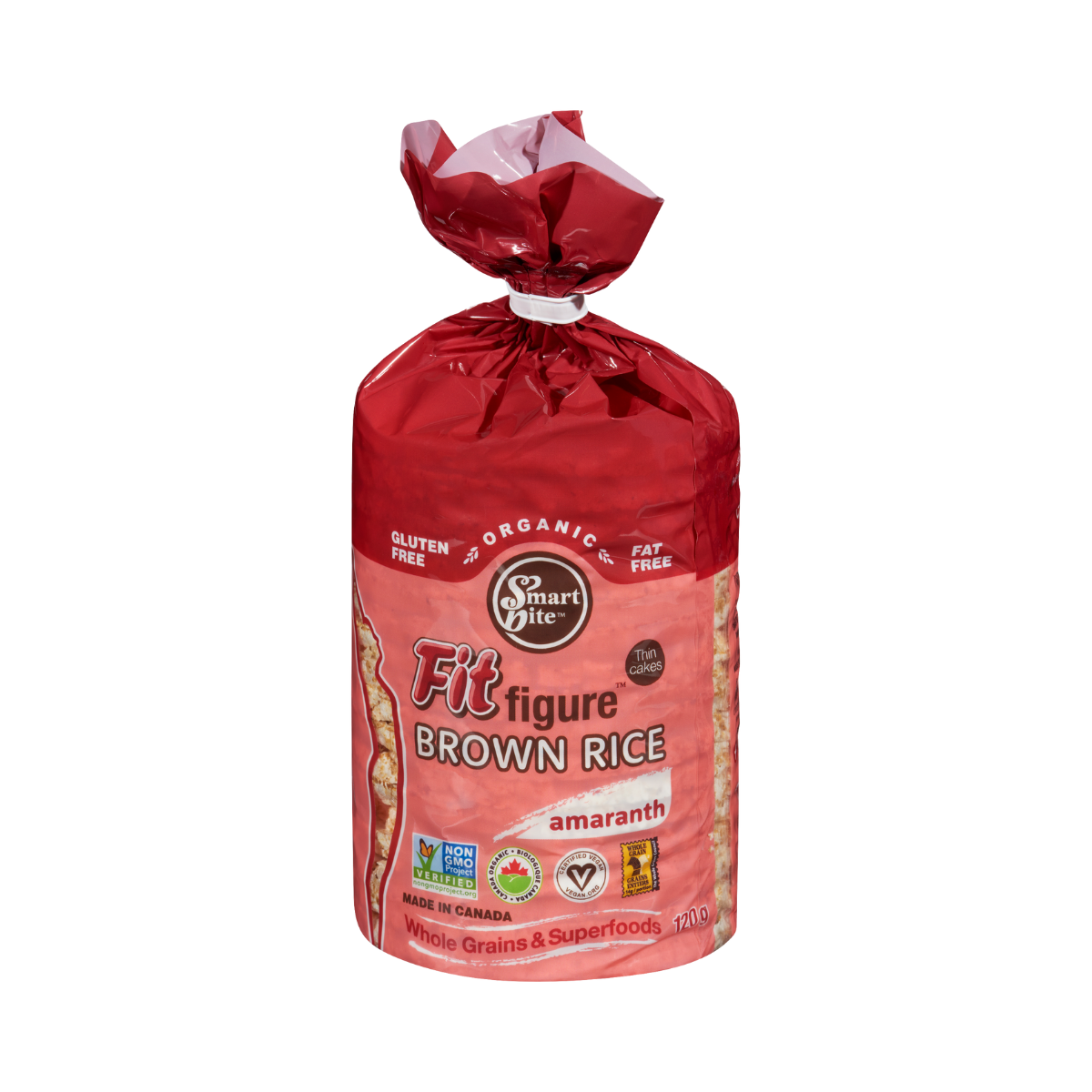 Smart Bite Brown Rice Cakes Amaranth 120g — Natural Food Pantry Online ...