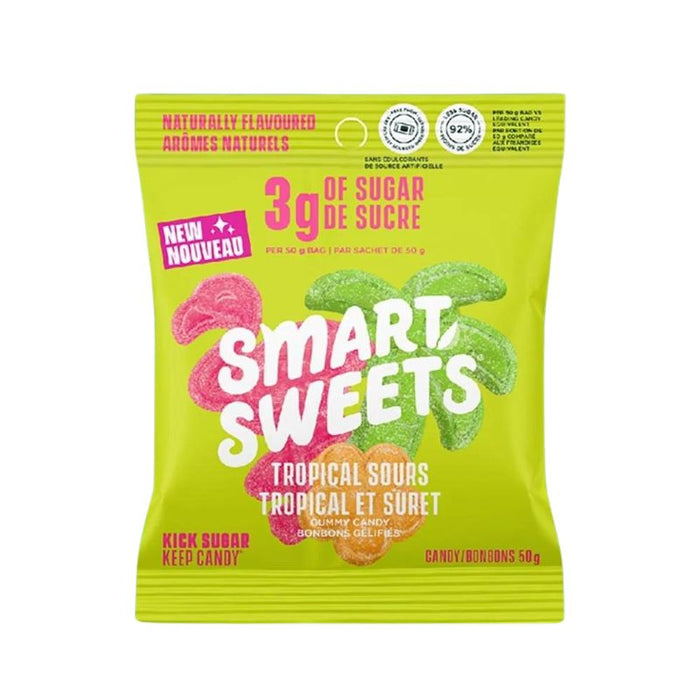 Smart Sweets Tropical Sours 50 GRAMS