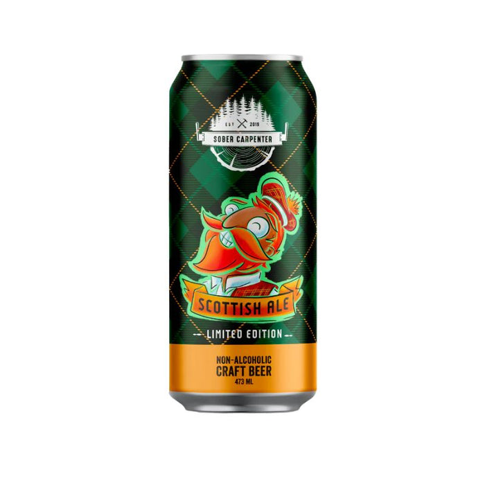Sober Carpenter Non-Alcoholic Beer Scottish Ltd Ed 473 ML