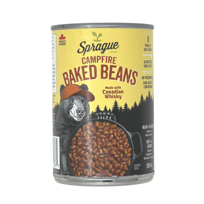 Sprague Baked Beans Campfire Whiskey 398ml