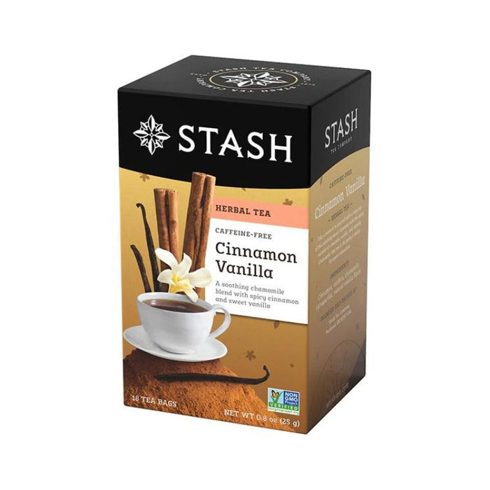 Stash Herbal Tea Cinnamon Vanilla Chamomile 18 BAGS