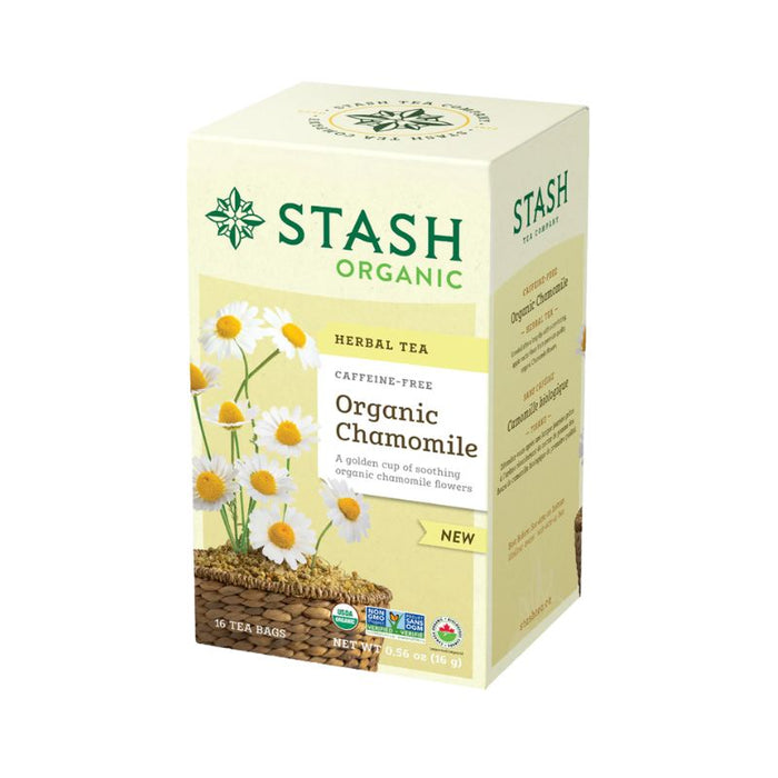 Stash Organic Herbal Tea Chamomile Caffeine-Free 20 Teabags