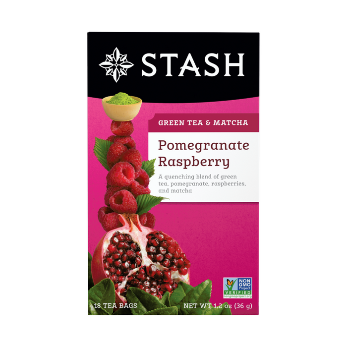 Stash Tea Green Tea Collection - Pomegranate Raspberry Green Tea