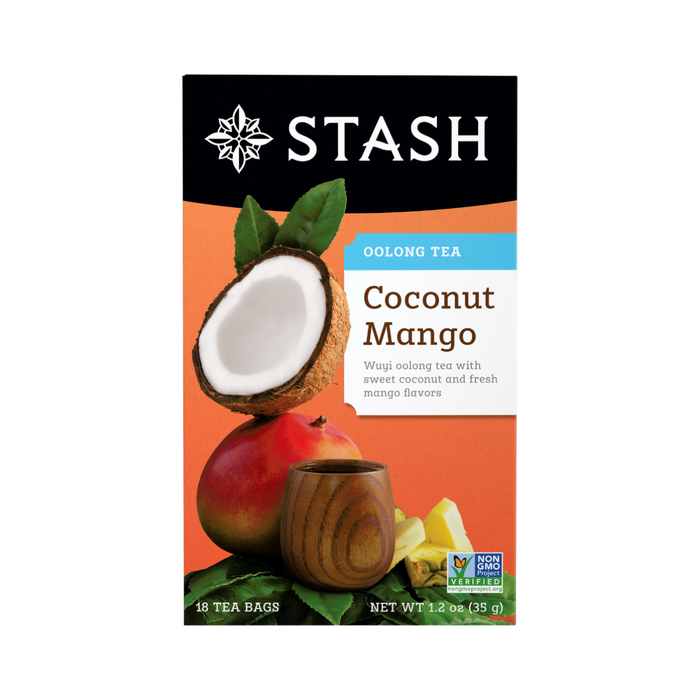 Stash Tea Oolong Tea Collection - Coconut Mango