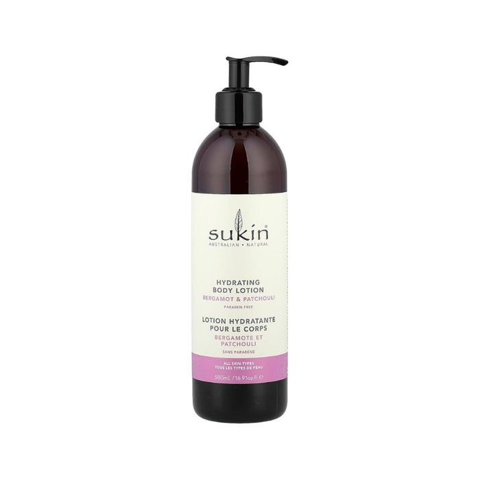 Sukin Body Lotion Bergamot Patchouli 500Ml 500 ML