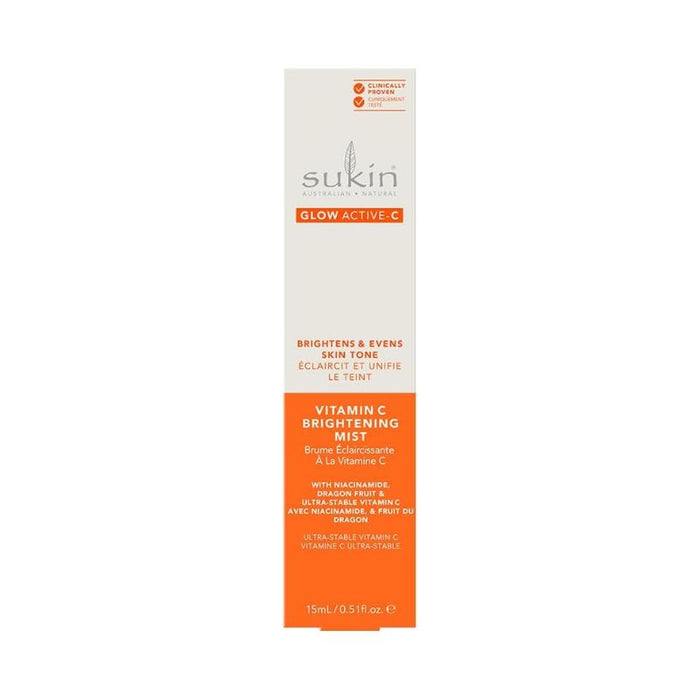 Sukin Glow Active-C Brightening Mist 125ml