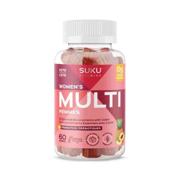 Suku Vitamins Women'S Multi 60 gummies