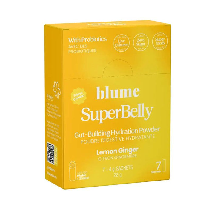 Superbelly Lemon Ginger Hydration Powder Blume 7 Pack 28g