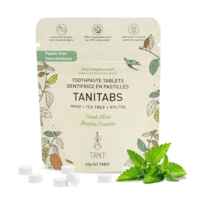 Tanit Mouthwash Tablets Fresh Mint 62 COUNT