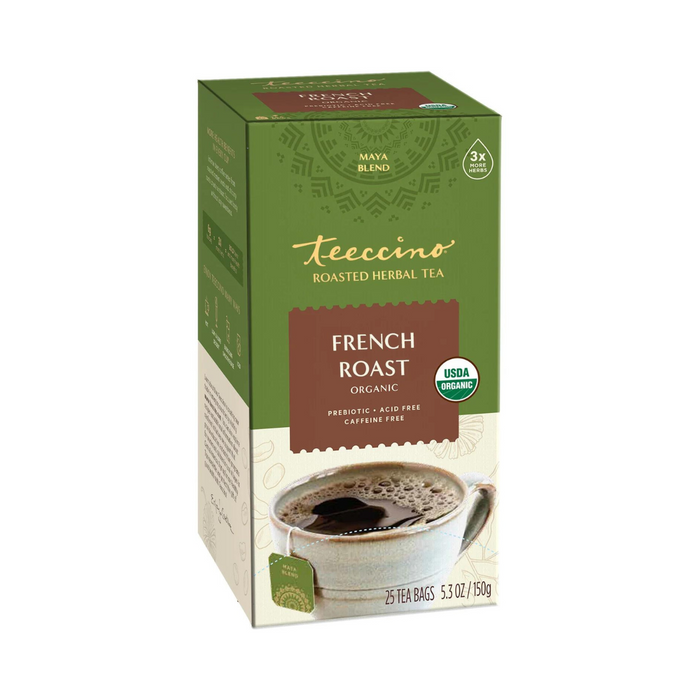 Teeccino Herbal Tea French Roast Dark