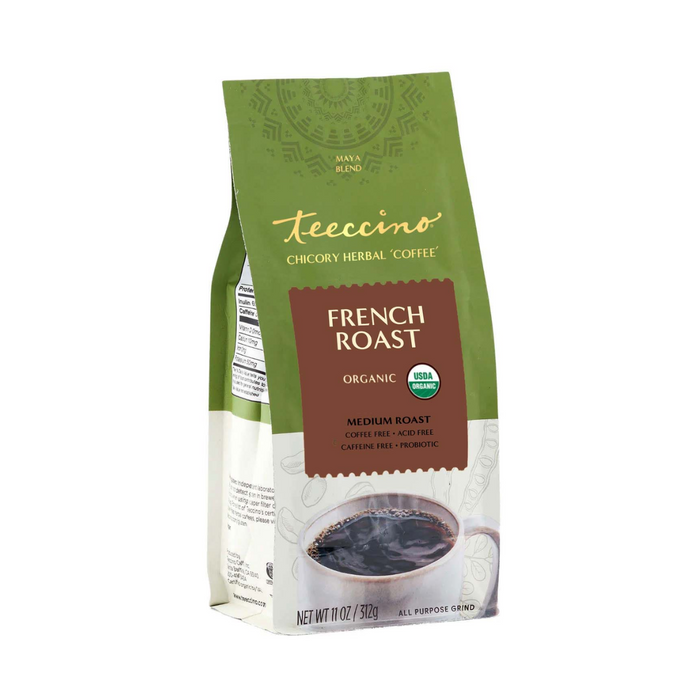 Teeccino Organic Chicory Coffee French Roast