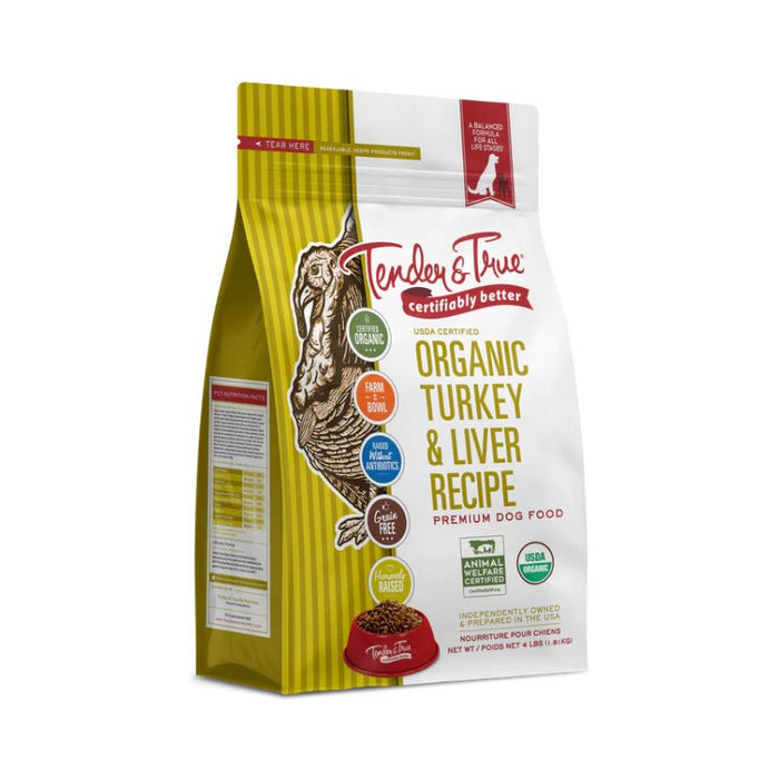 Tender & True Dog Food Turkey Liver Dry 1.81Kg