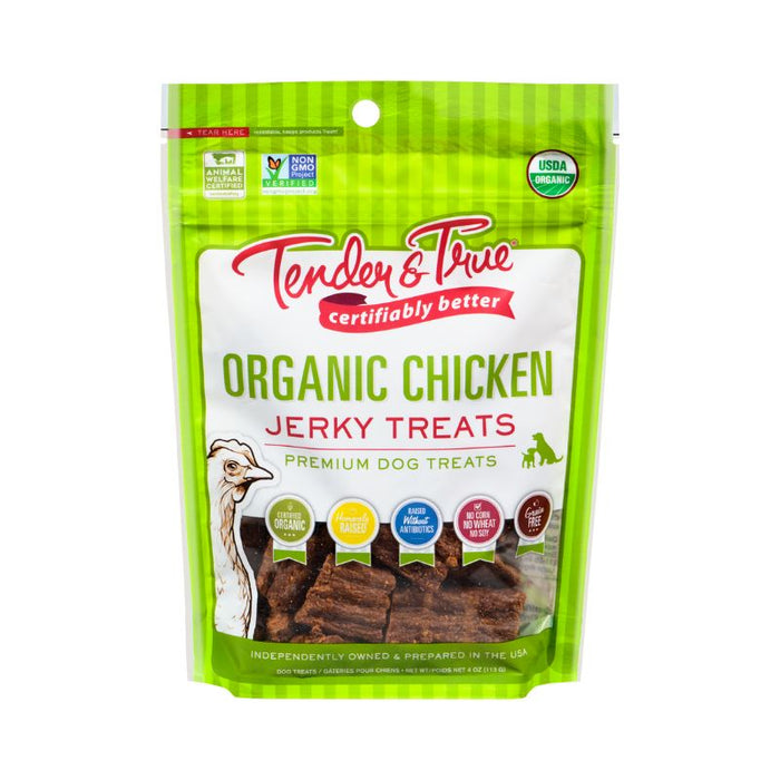 Tender & True Dog Treats Chicken Jerky 113G