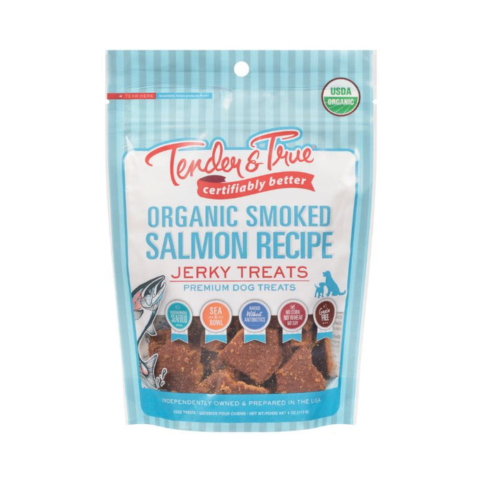 Tender & True Dog Treats Salmon Jerky 113G