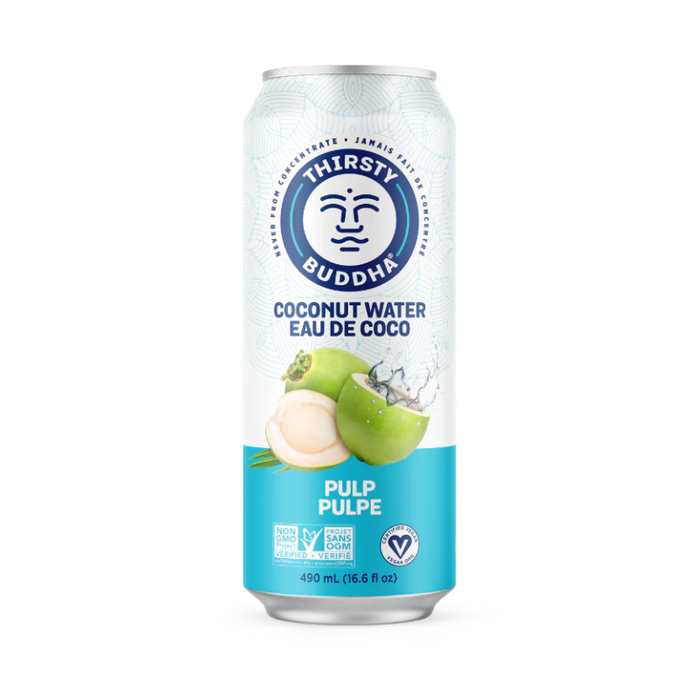 Thirsty Buddha Coconut Water With Pulp 490ml