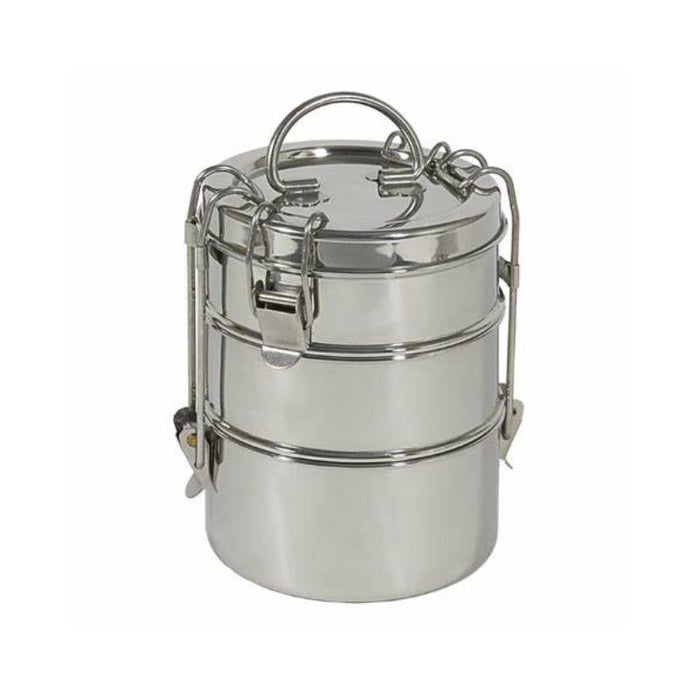 To-Go Ware Stainless Steel Container 3-Tier Tiffin