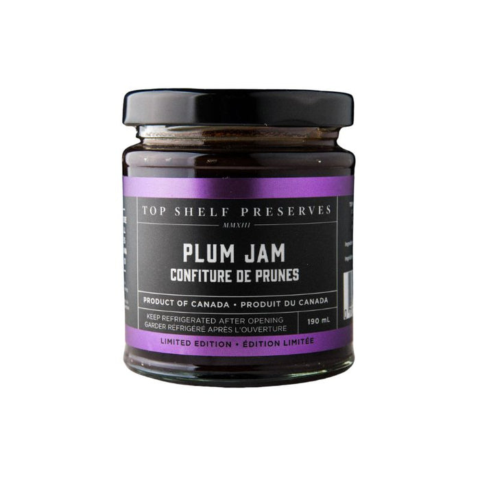 Top Shelf Preserves Plum Jam Limited Edition 190 ML