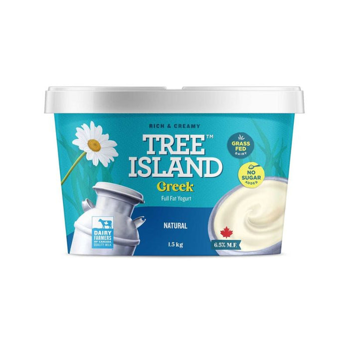 Tree Island Yogurt Greek Natural 1.5Kg