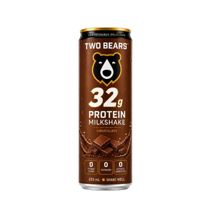 Two Bears Protein Milkshake Chocolate Rtd 355Ml 355 ML