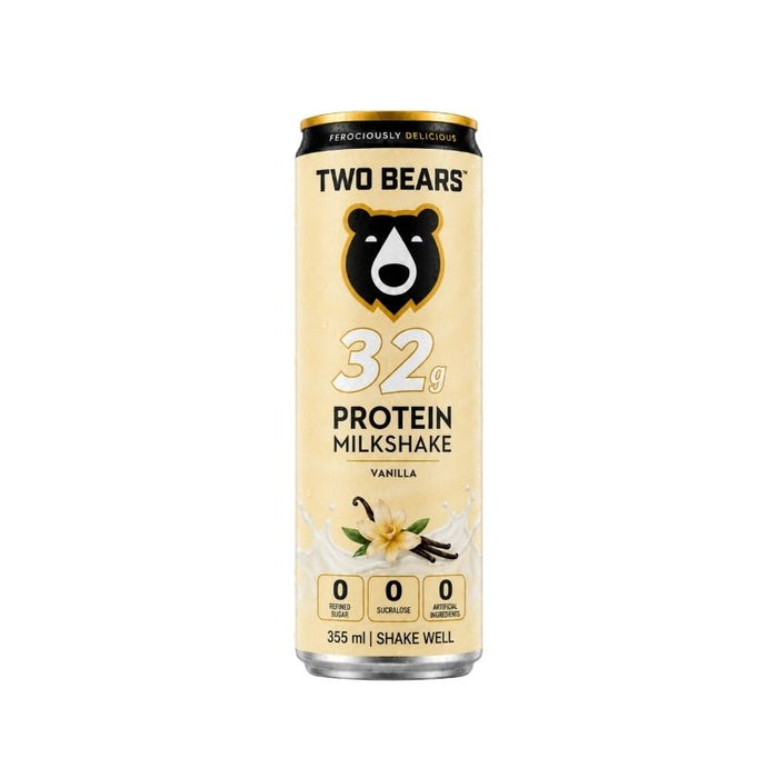 Two Bears Protein Milkshake Vanilla Rtd 355Ml 355 ML