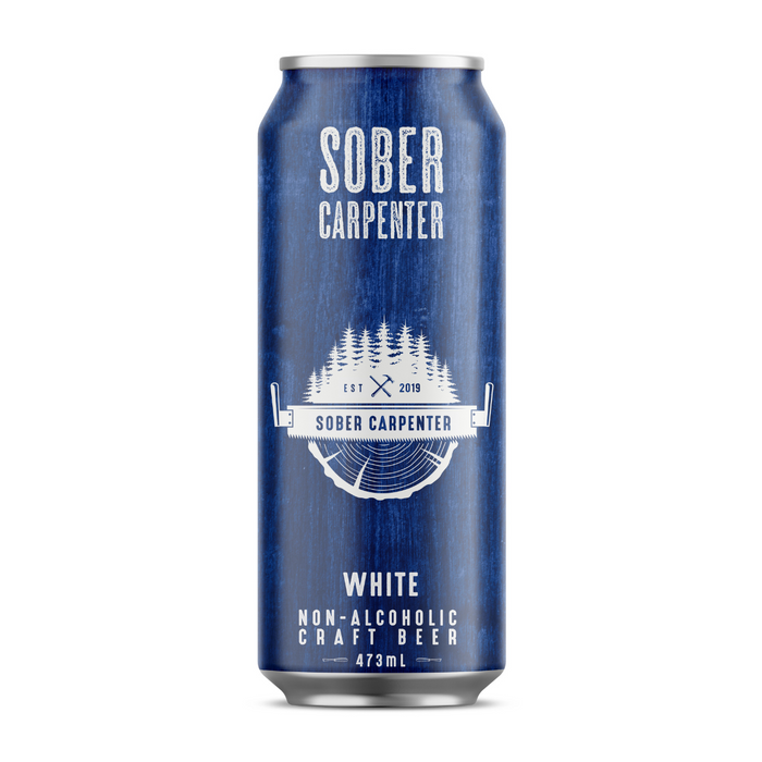 Sober Carpenter Non-Alcoholic Beer White Wheat 473ml