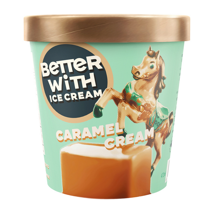 Betterwith Ice Cream Carmel Cream