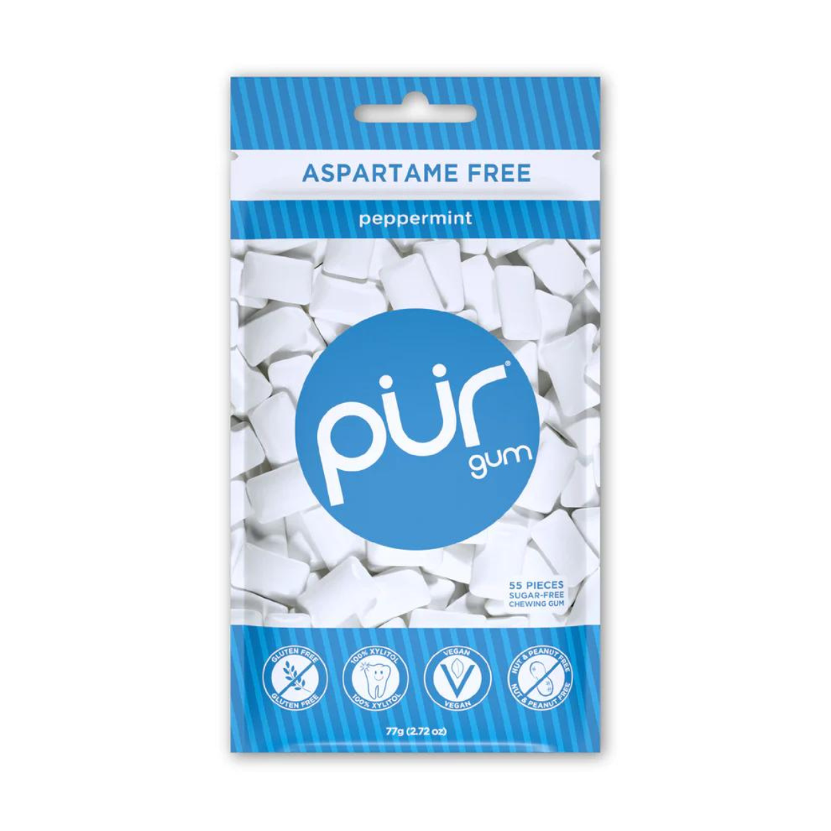 Pür Gum Peppermint Bag 80g — Natural Food Pantry Online StorePoint ...