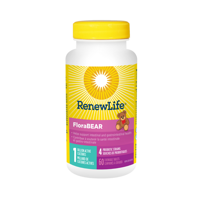 Renew Life Probiotic FloraBEAR 60tabs