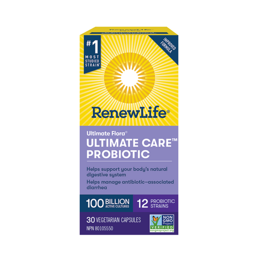 Renew Life Probiotic Ultimate Flora Ultimate Care 100 billion 30caps