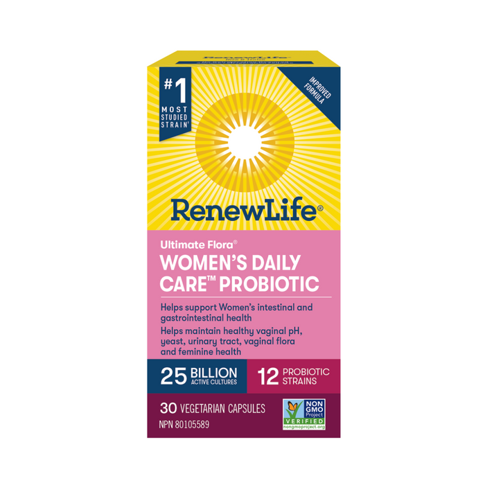 Renew Life Probiotic Ultimate Flora Women's Daily Care 25 billion 30caps