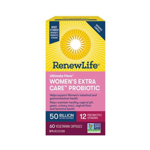 Renew Life Probiotic Ultimate Flora Women's Extra Care 50 billion 60caps