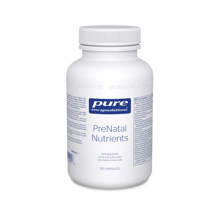 Prenatal Nutrients Pure Encapsulations 120 Capsules