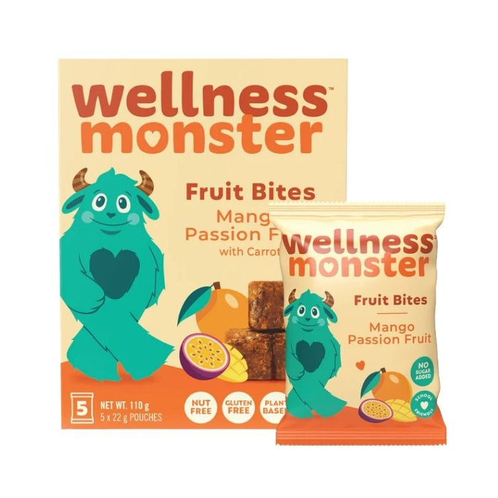 Wellness Monster Fruit Bites Mango Passion 5 count