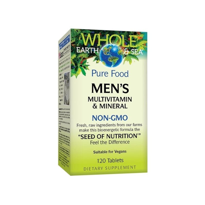 Whole Earth And Sea Men 50 Multivitamin & Mineral 120 tablets