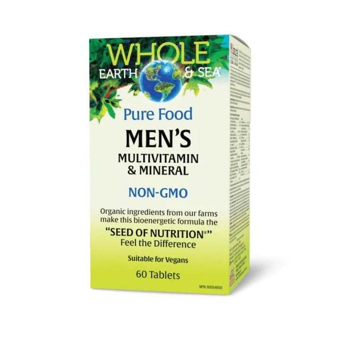 Whole Earth And Sea Men Multivitamin & Mineral 60 tablets