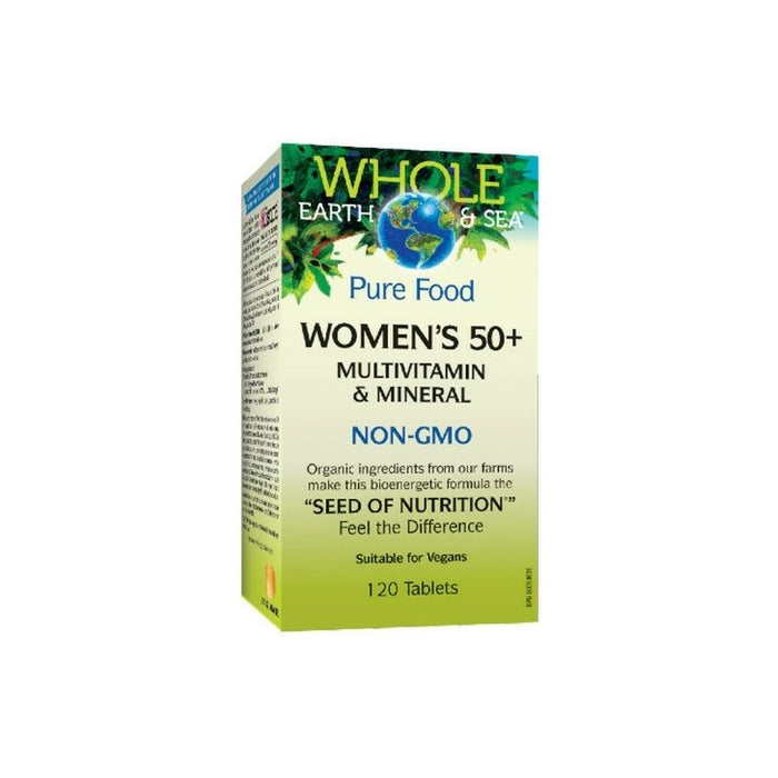 Whole Earth And Sea Women 50 Multivitamin Mineral 120 tablets