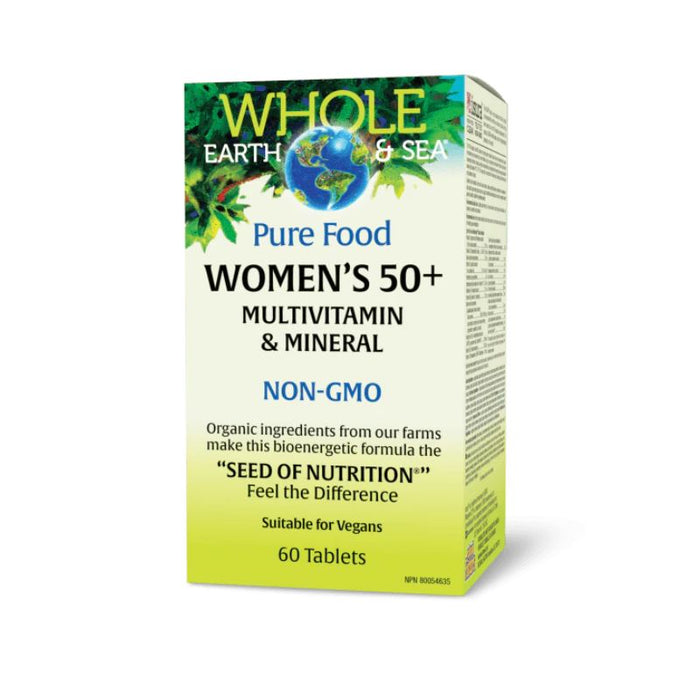 Whole Earth And Sea Women 50 Multivitamin Mineral 60 tablets
