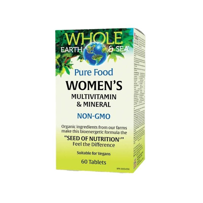 Whole Earth And Sea Women Multivitamin Mineral 60S