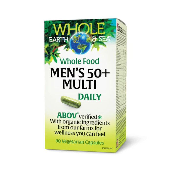Whole Earth And Sea Men 50+ Multivitamin & Mineral 90Vcap